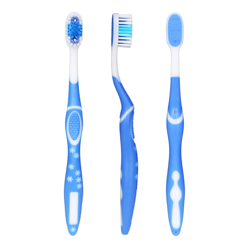 High quality ISO CE ROHS  approved massage gum adult travel toothbrush  Wholesale OEM free sample Customized Ushine 658