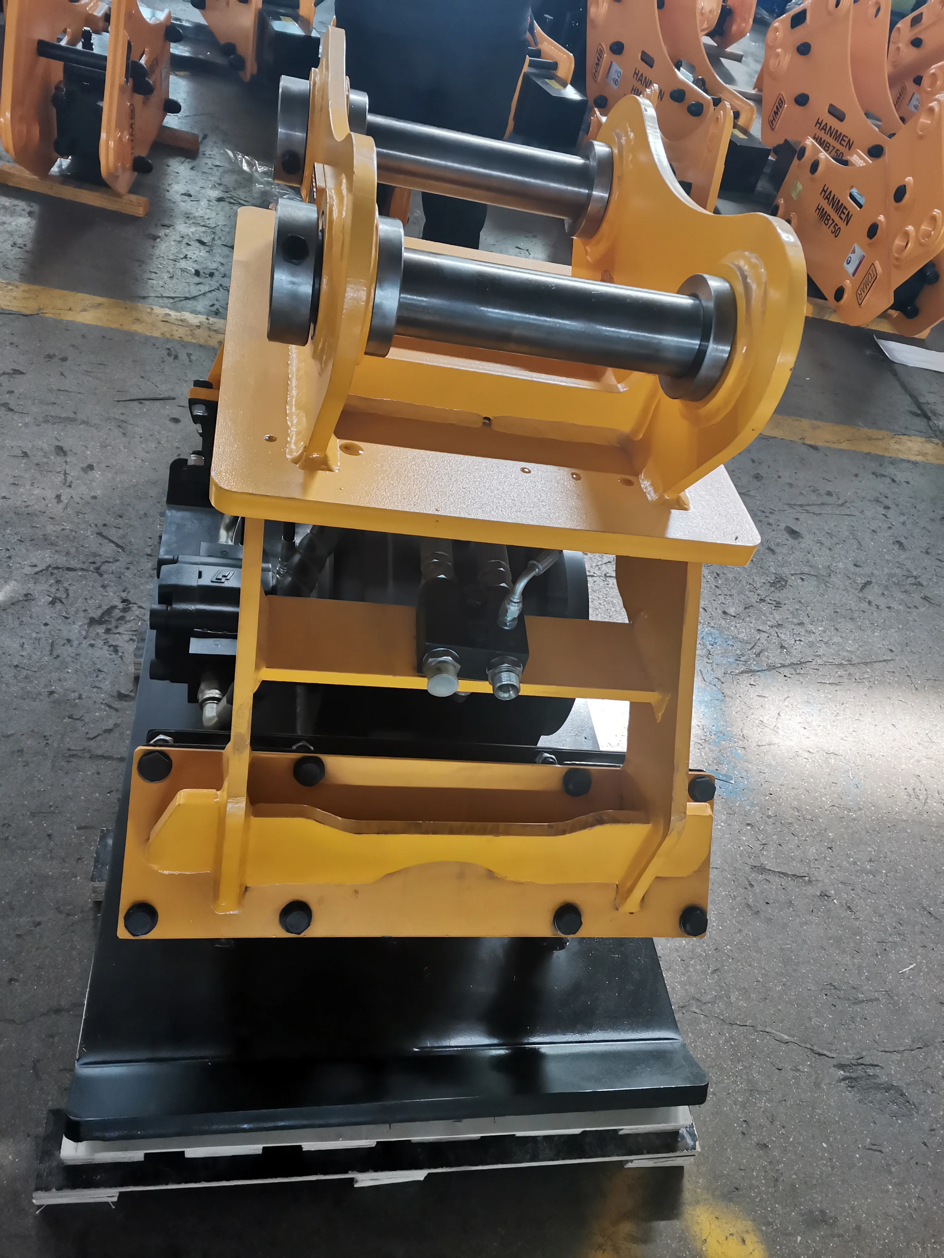 Mini Excavator Soil Vibrator Hydraulic Plate Compactor for excavator machinery