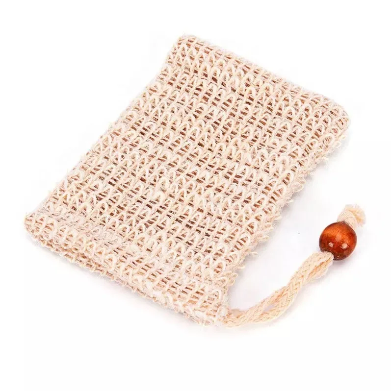 Natural Organic Exoliating Soap Bag Wholesale Sisal Soap Bag