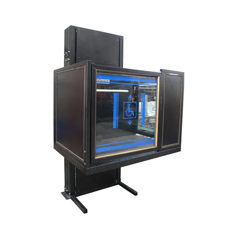 Hydraulic Wheel Chair Lifting Table Provide Multiple Access Points Elevator Vertical Platform Lifts with Protection System