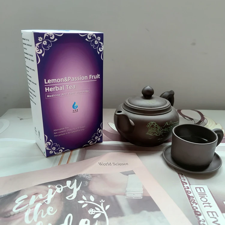 
Hot Sale Healthy Mixed Fruit Organic Kumquat Passion Dried Lemon Slice Fruit Tea Keep Health Slim Beauty Detox Flavor Tea 