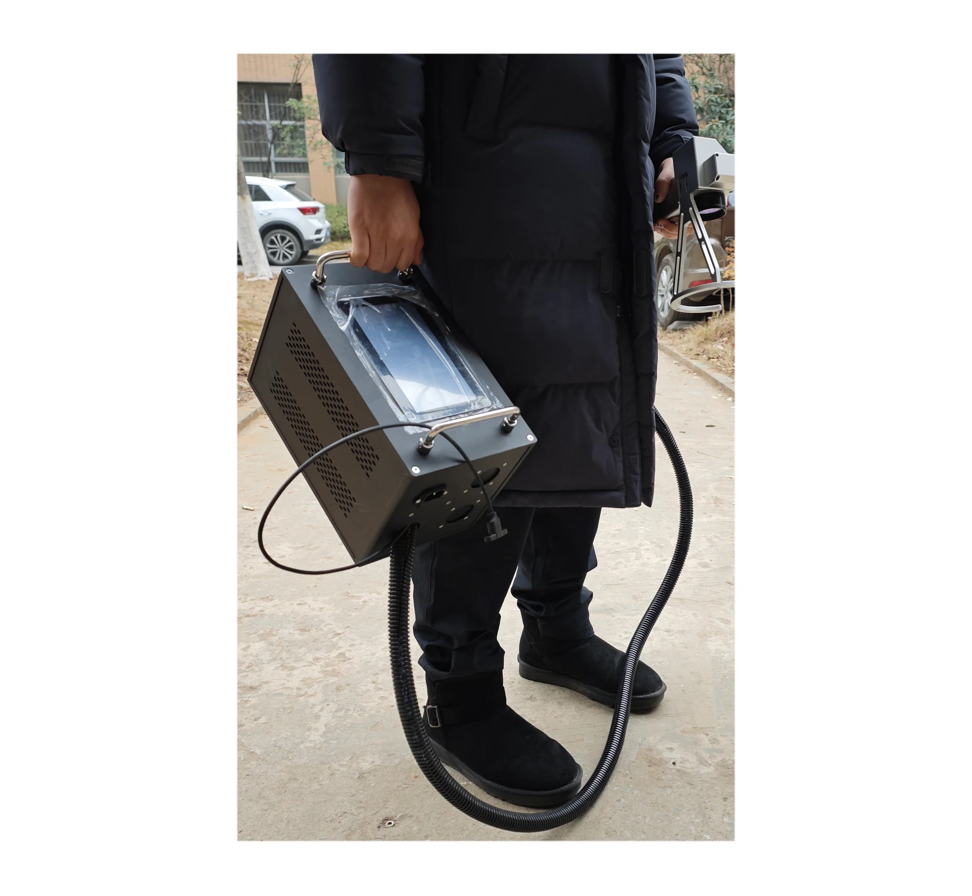 3 in 1 Laser Engraving/Cleaning Machine Laser Cutter for Wood Plastic Rubber Glass Ceramic Fiber Paper