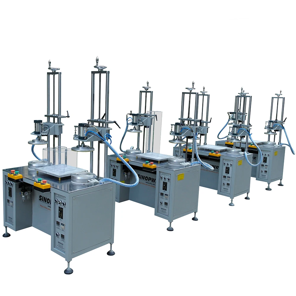 Plastic clear pet pvc cylinder tube box PVC cylinder tube curling machine plastic crimp machine