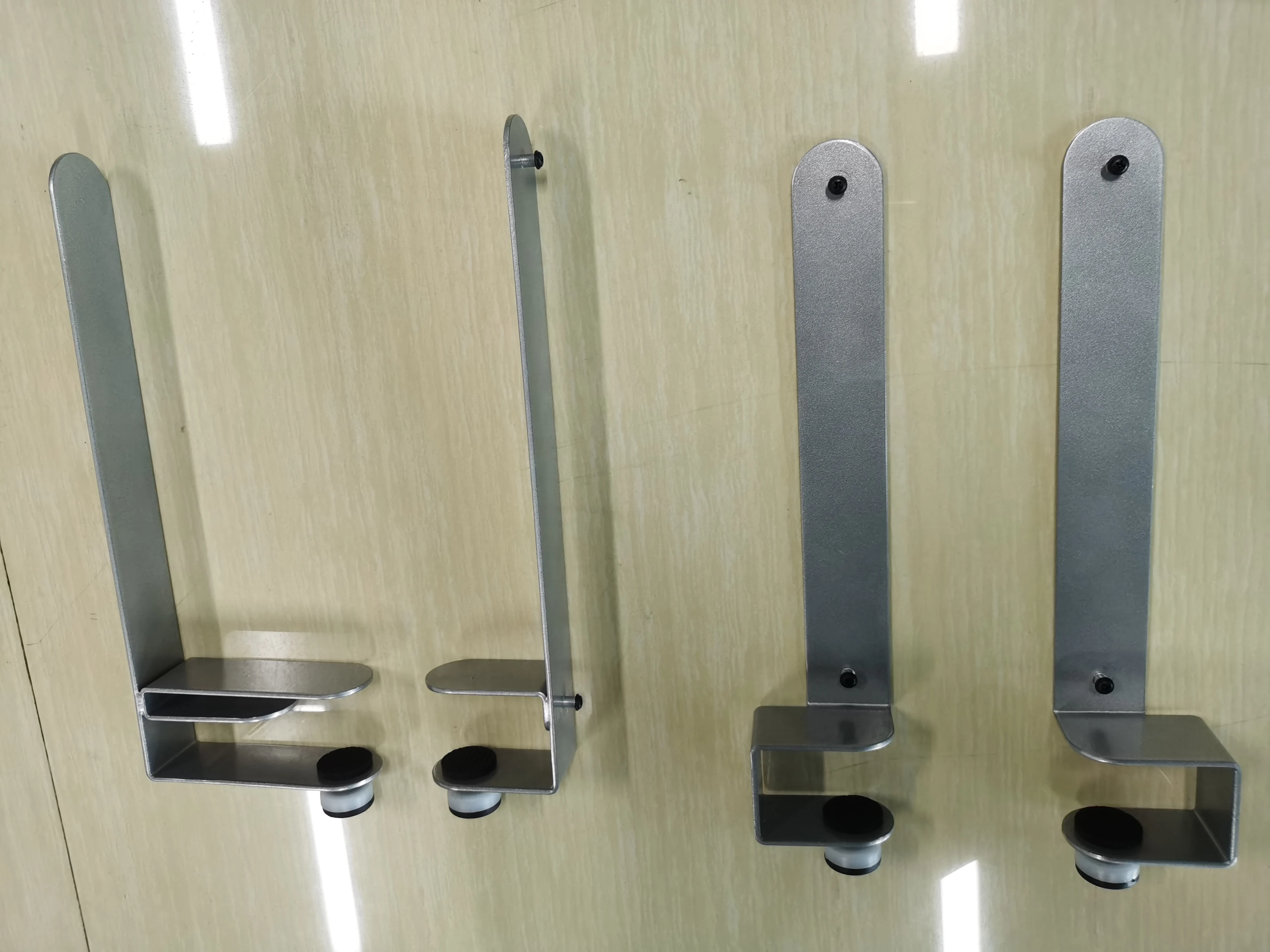 OEM&ODM custom metal bracket stainless steel aluminium black coating angle shelf L support wall mount adjustable U bracket