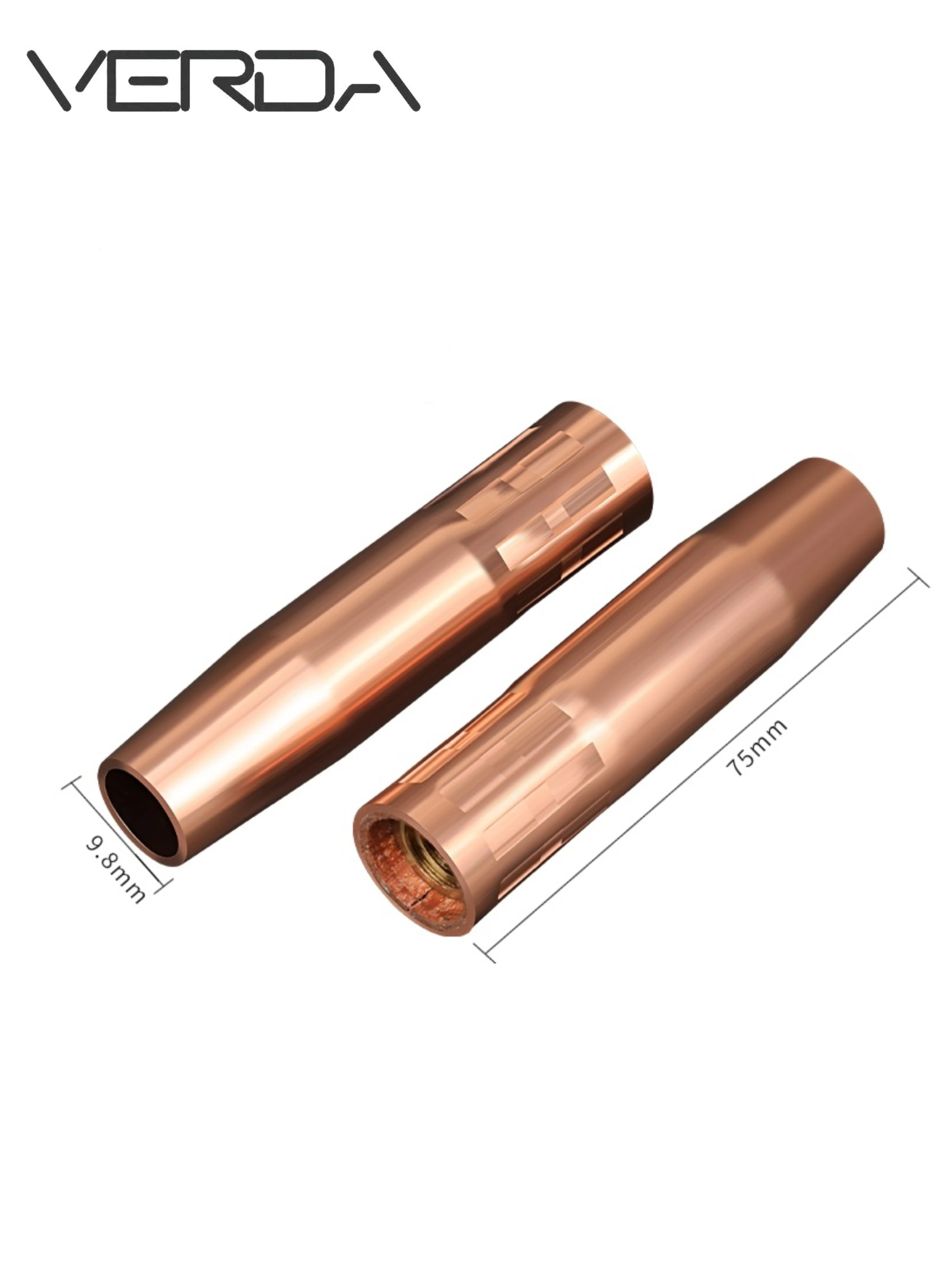 200A Gas Nozzle China Factory Wholesale Gas Welding Torch Conductive Nozzle Mig Welding Torch