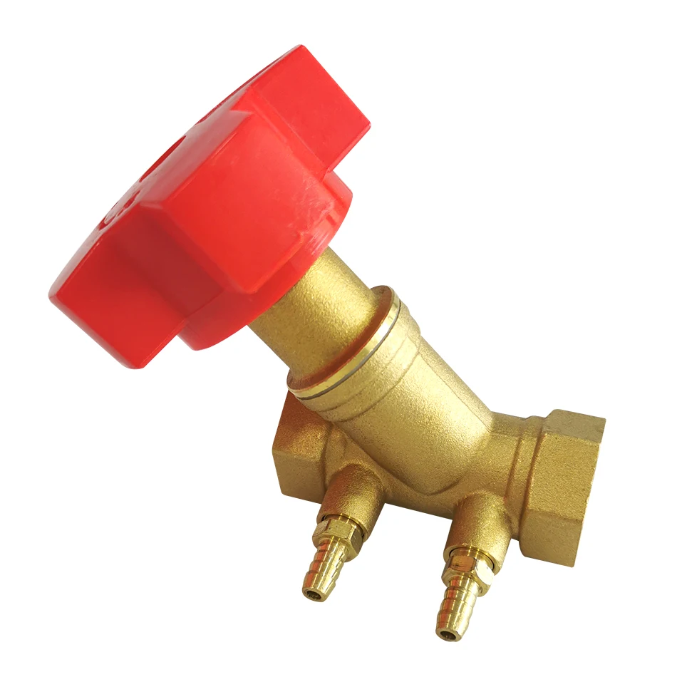 Brass Balancing Valve Static Balancing Valve for Central Air Conditioning and Heating Pipelines