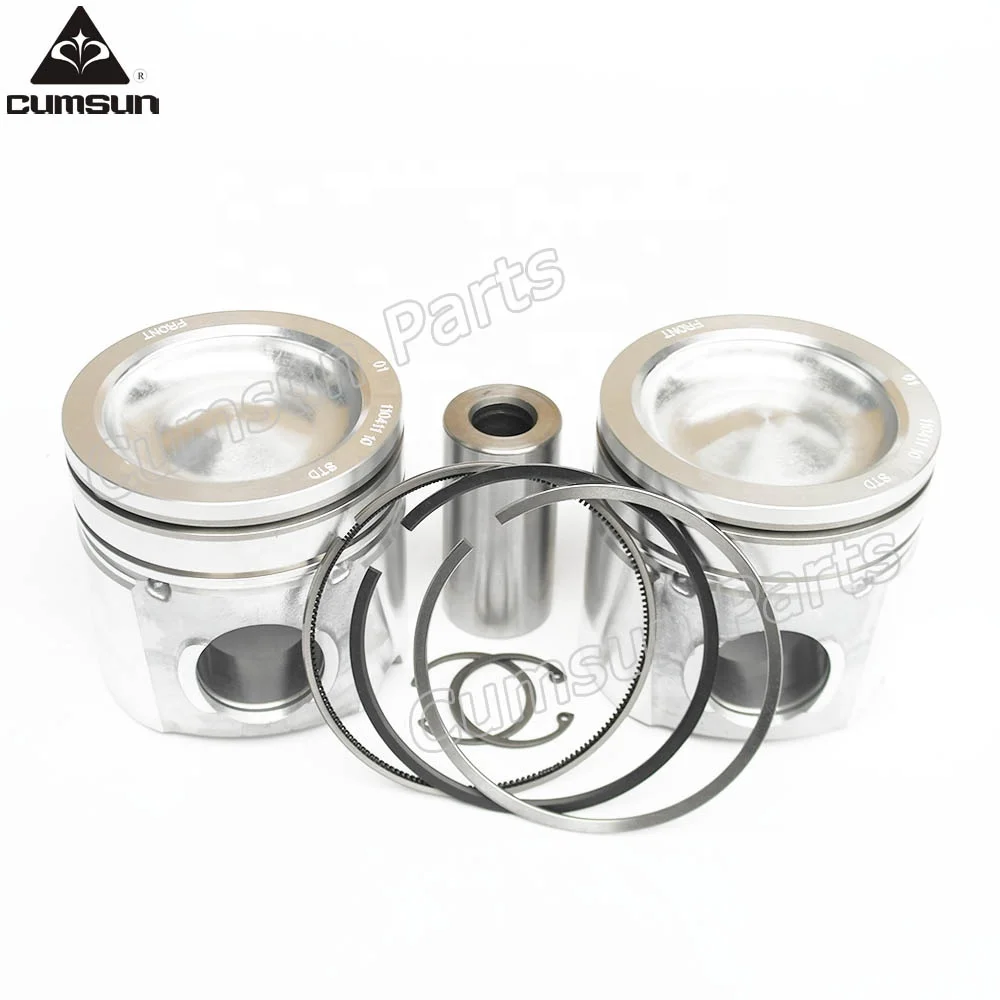 excavator PC200LC-8 PC220LC-8 SAA6D107E diesel engine piston kit 6754-32-2110 for KOMATSU engine parts