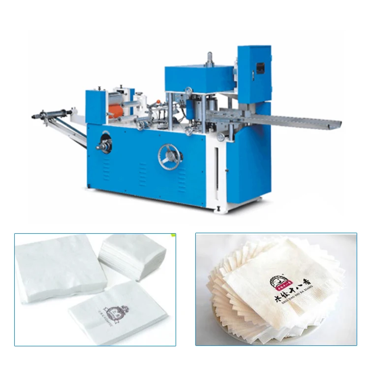 Machines for small businesses dinner mini sanitary embossing napkin paper folding making machine