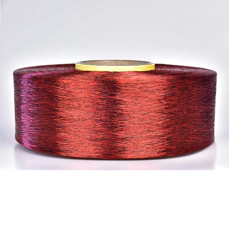 Eco-friendly 300/96 fancy yarn price polyester sock yarn 150d 48f polyester dty yarn