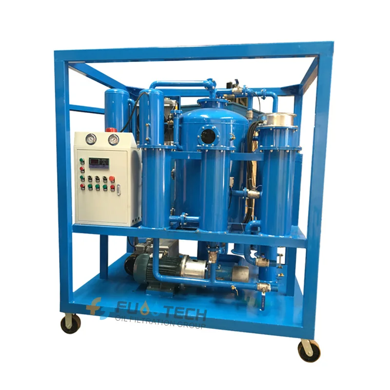 Автоматическая FTY-100 Chongqing 6000L/H Установка для обезвоживания и очистки турбинного масла электростанции