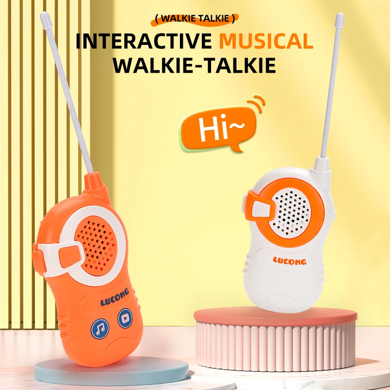 Children Education Mini Mobile Phone Toy Cartoon Telephone Long Range Mini Walkie-Talkie Toys