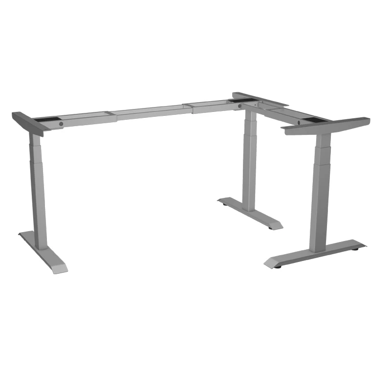 Smart Electric L Shaped Height Adjustable Stand Up Desk Suitable for Standing or Sitting