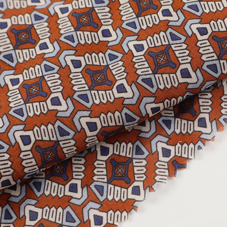 Экологически чистый новый материал шифоновая ткань с принтом лиоцелла для