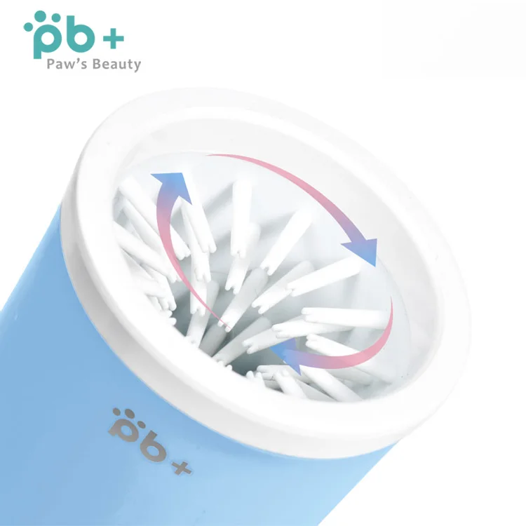 
2019 high quality plunger pet dog foot paw cleaner cup 