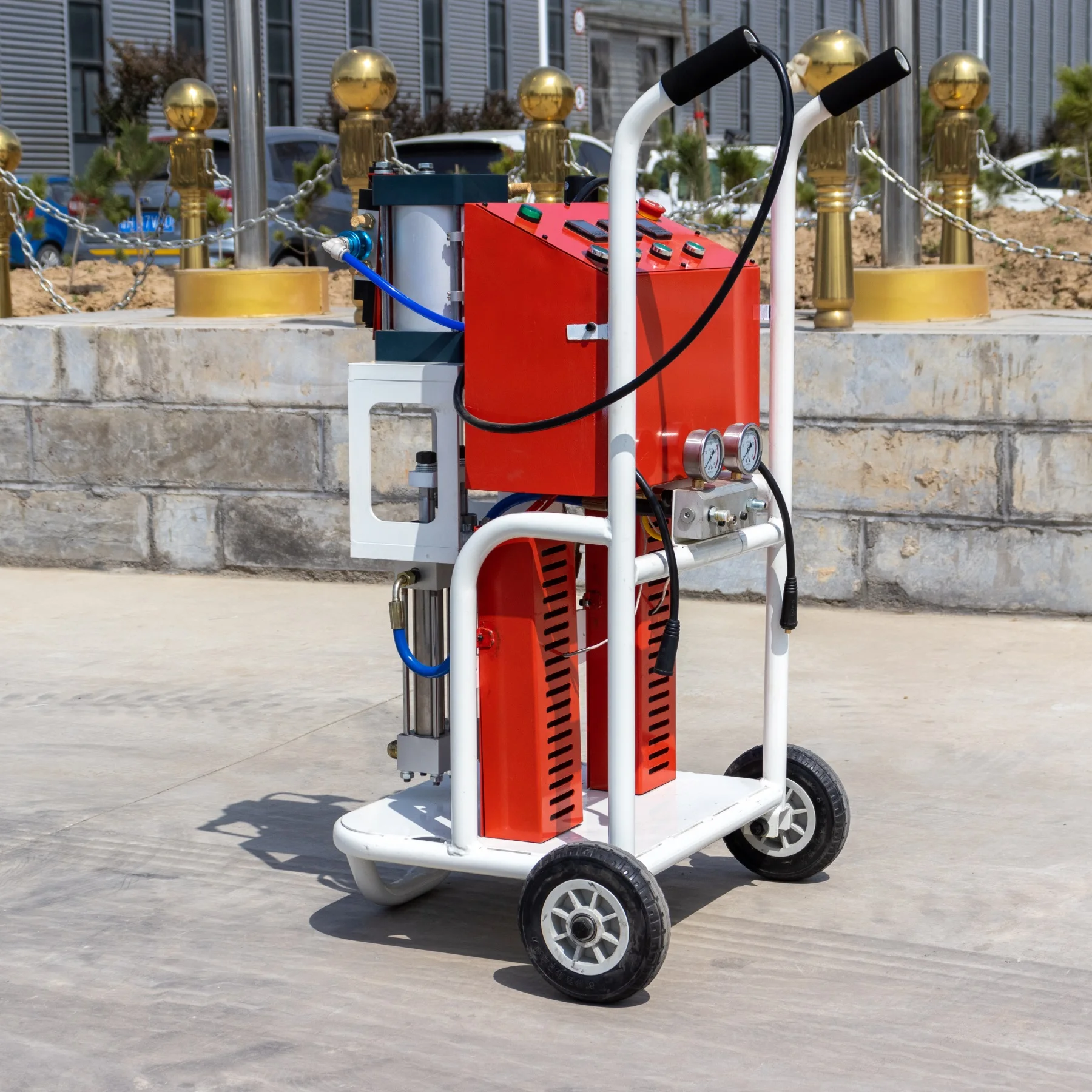 Construction Machinery Wet Floral Foam Making Machine Hydraulic Polyurethane Foaming Machine