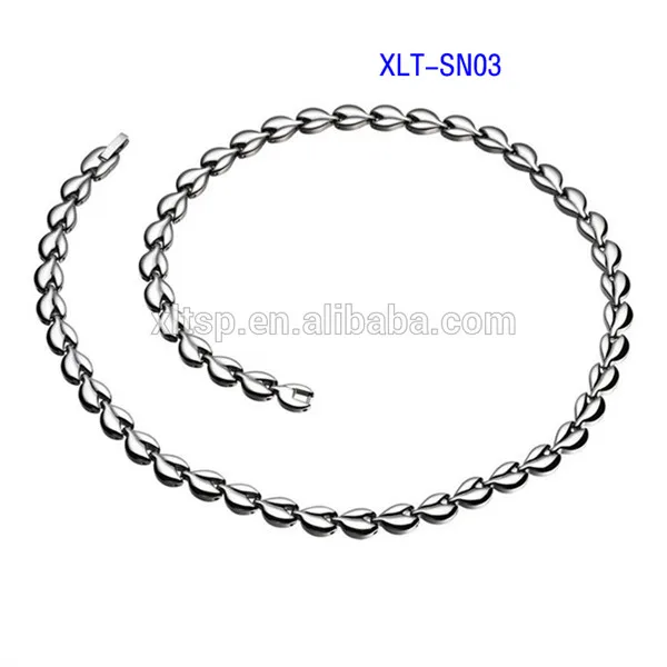 
Distinctive design necklace jewelry pure titanium energy power necklace 