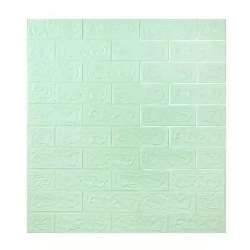 Hot Sale Modern 3D Brick Wall Stickers Embossed PE Foam Wallpaper