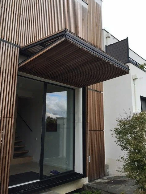 Customized Architectural Aluminum Alloy Automatic Vertical Folding Door