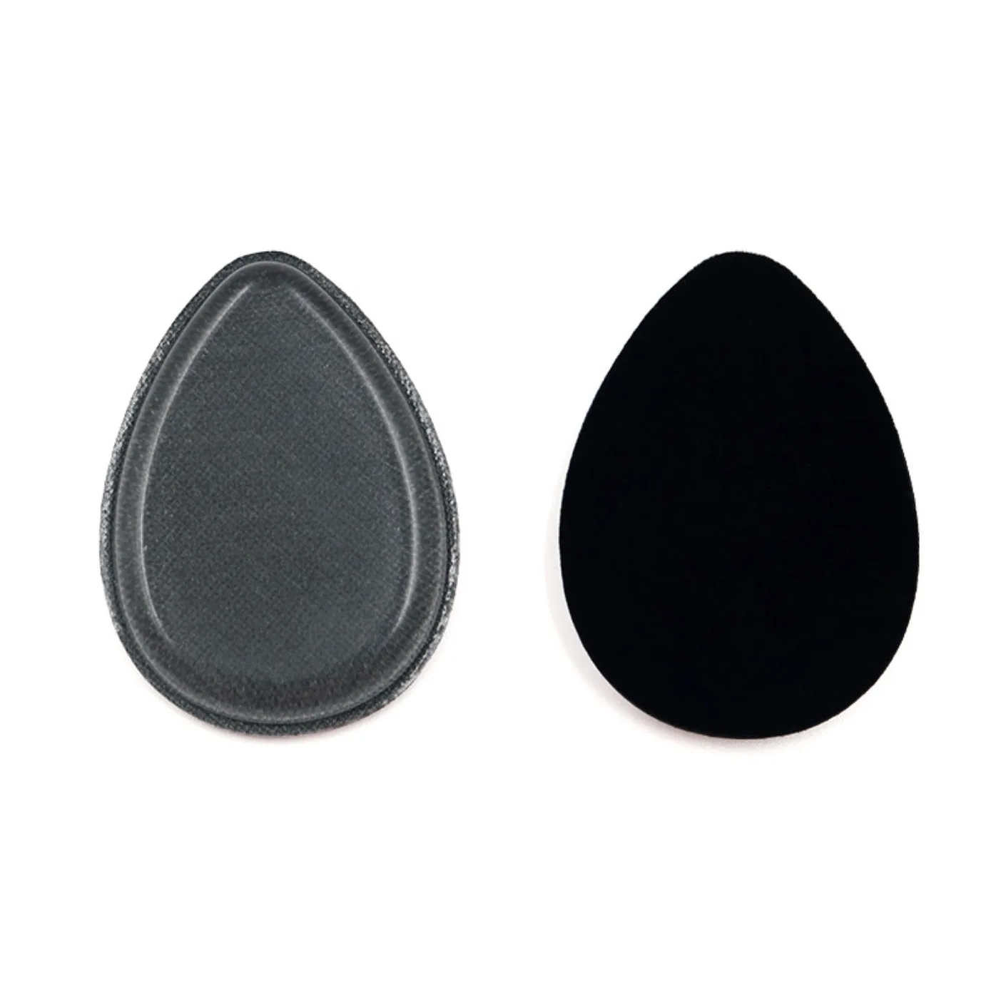 Silicone Microfiber Dual Use Foundation Puffs Powder Makeup Sponges No logo