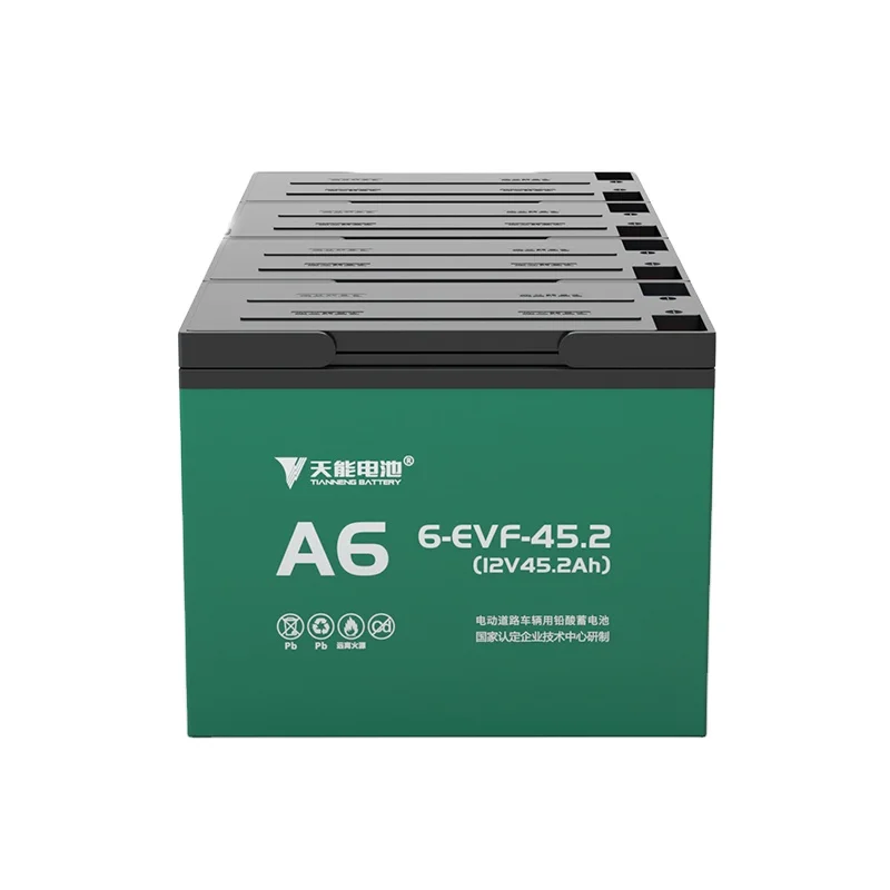 Tianneng Battery OEM Rechargeable e-Bike Electric Scooter Batteries 12V 45.2AH Sealed Lead Acid Battery