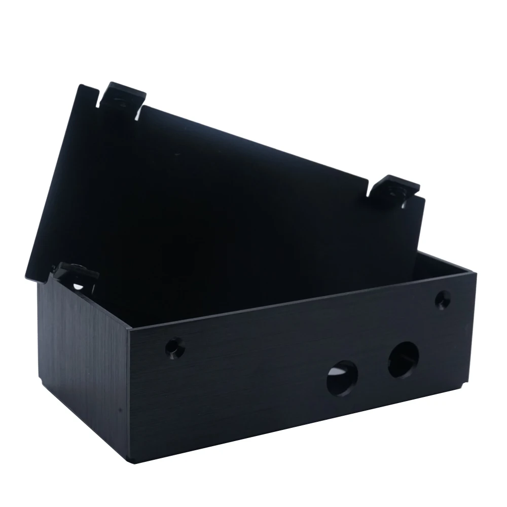 Custom Sheet Metal Fabrication Enclosure Square Electric Concealed Box Aluminium Concealed Metal Electrical Box