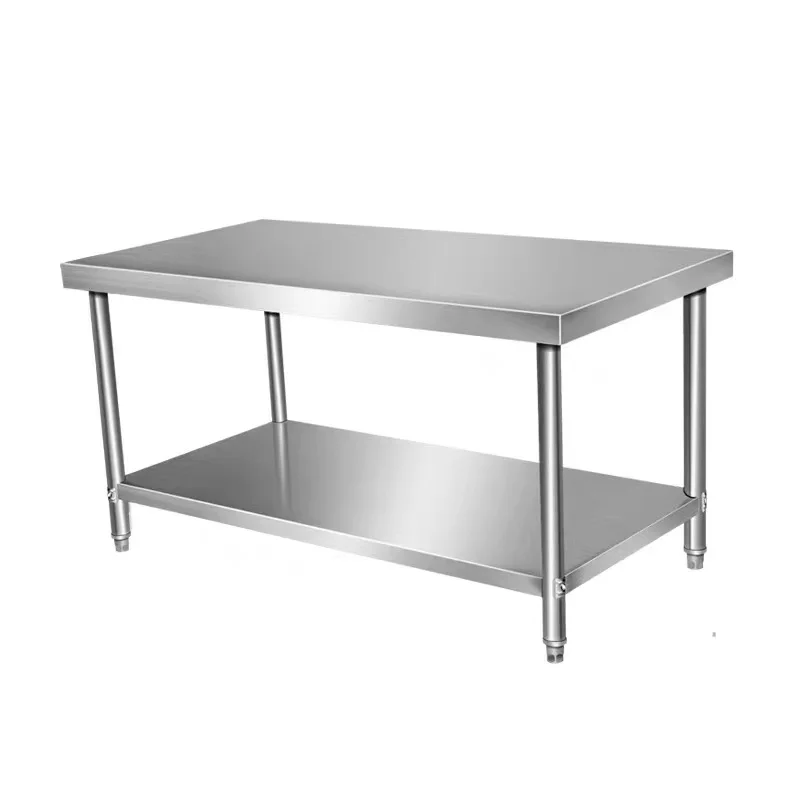 High quality commercial stainless steel workbench detachable workbench