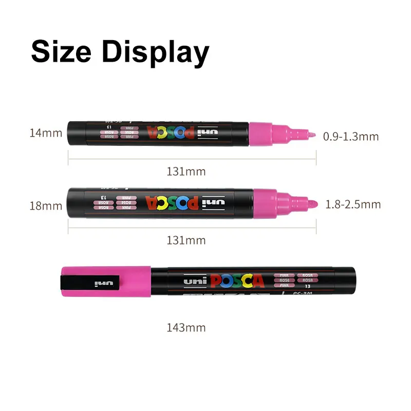 custom journal Uni Posca Paint Art Marker Pens Uni Posca Paint Marker Poster Colour Marking Pen