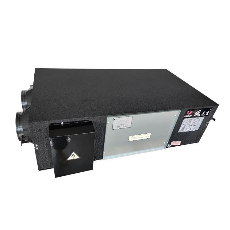 Double Tube Sheet Venco Small Exchanger Hrv Ventilation System Unit Heat Recovery Ventilator