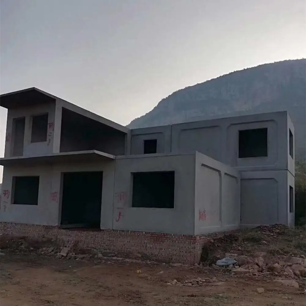 precast concrete modular compound apartment machines