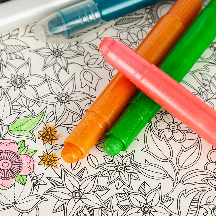 Bulk washable hair color magic crayons lipstick art sets