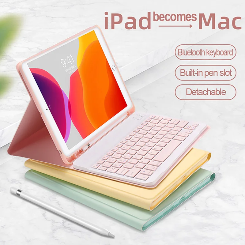  Портативный беспроводной мини-планшет Teclado с клавиатурой для Ipad Pro Air 4 11 10 9 дюймов Apple Magic Touch