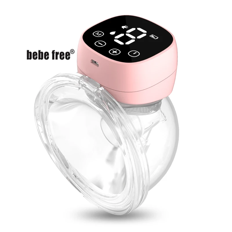 Wholesale Rechargeable Wireless Silicon Hands Free Extractor De Leche Portatil Baby Milk Wearable Electric Breast Pumps