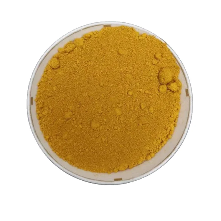 Iron oxide yellow paint paint cement floor color brick