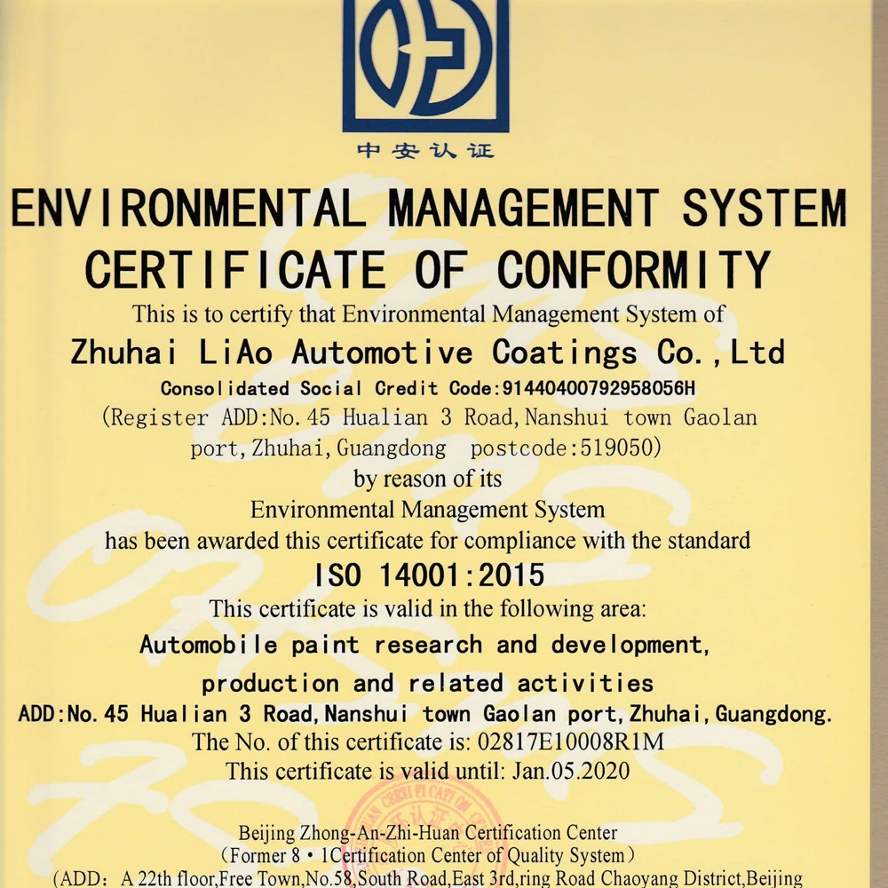 LiAo   car paint  2k acrylic primer and 1k grey primer good protection on car