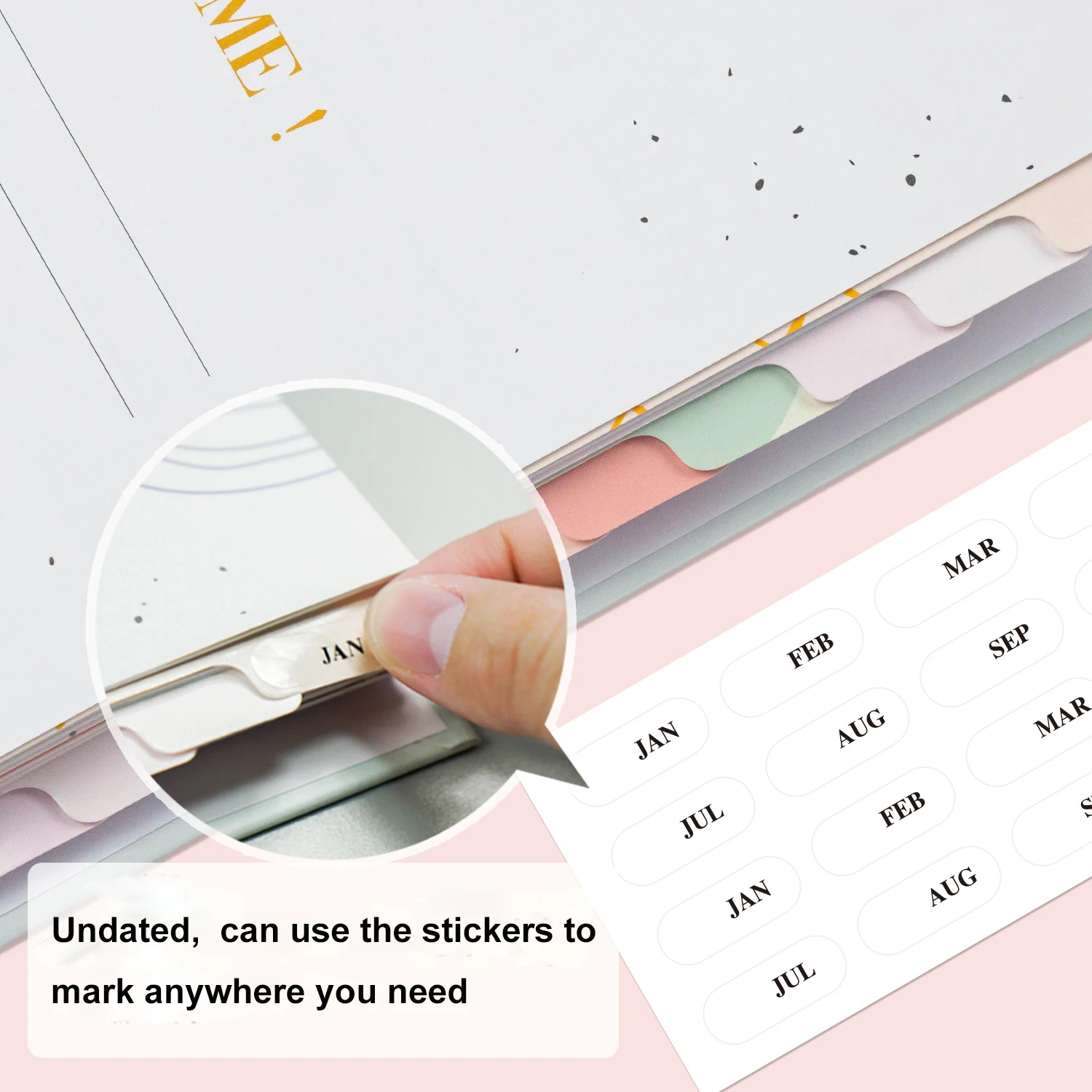 Custom Dotted Blank Travel Private Label Note Book Diary A5 Journal Spiral Notebook Daily Monthly Planner