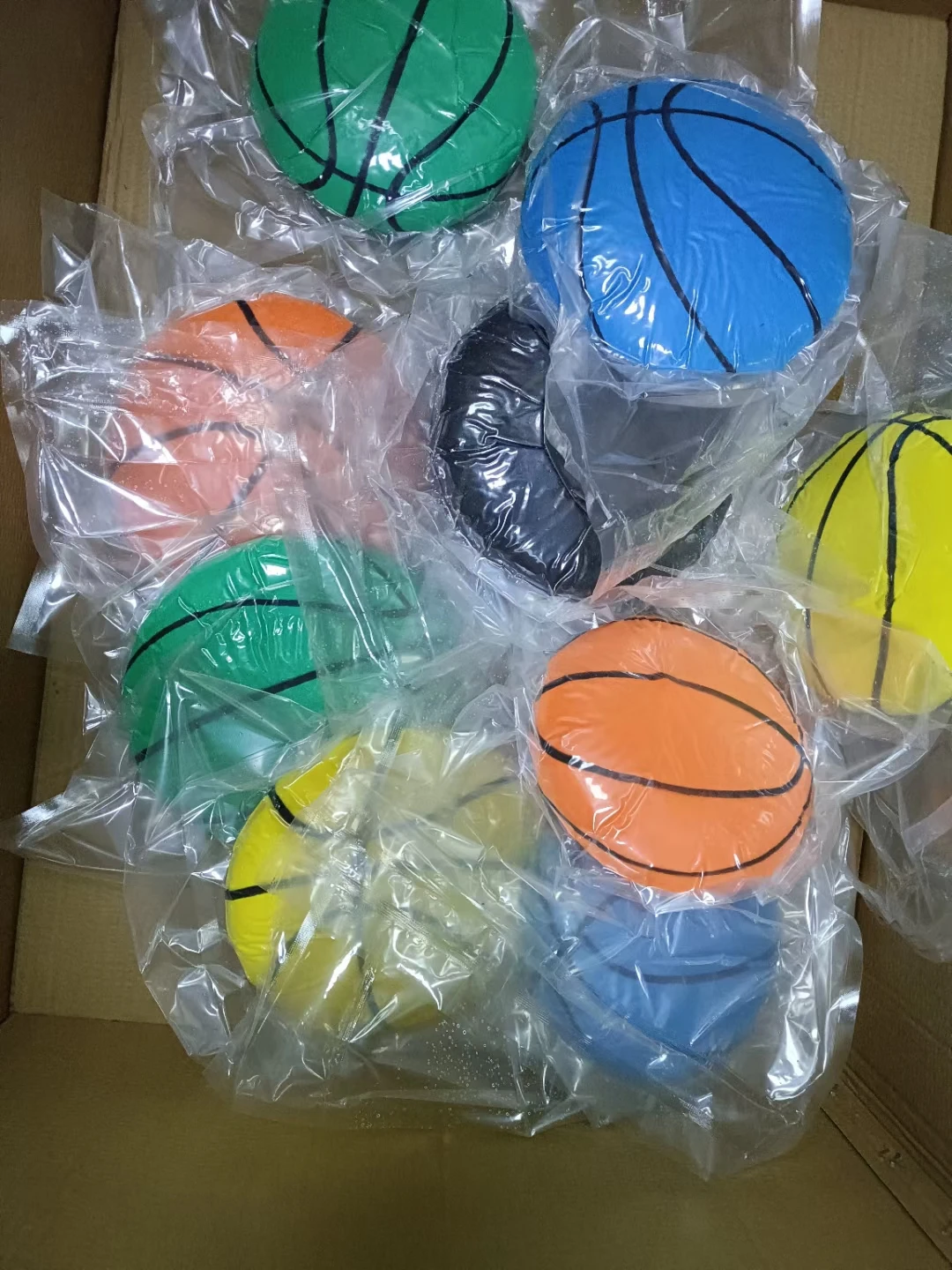 Custom Logo Silent Ball Indoor Quiet Training ball 18/21/24CM Baloncesto Silencioso Stress Ball Bouncing Mute Silent Basketball