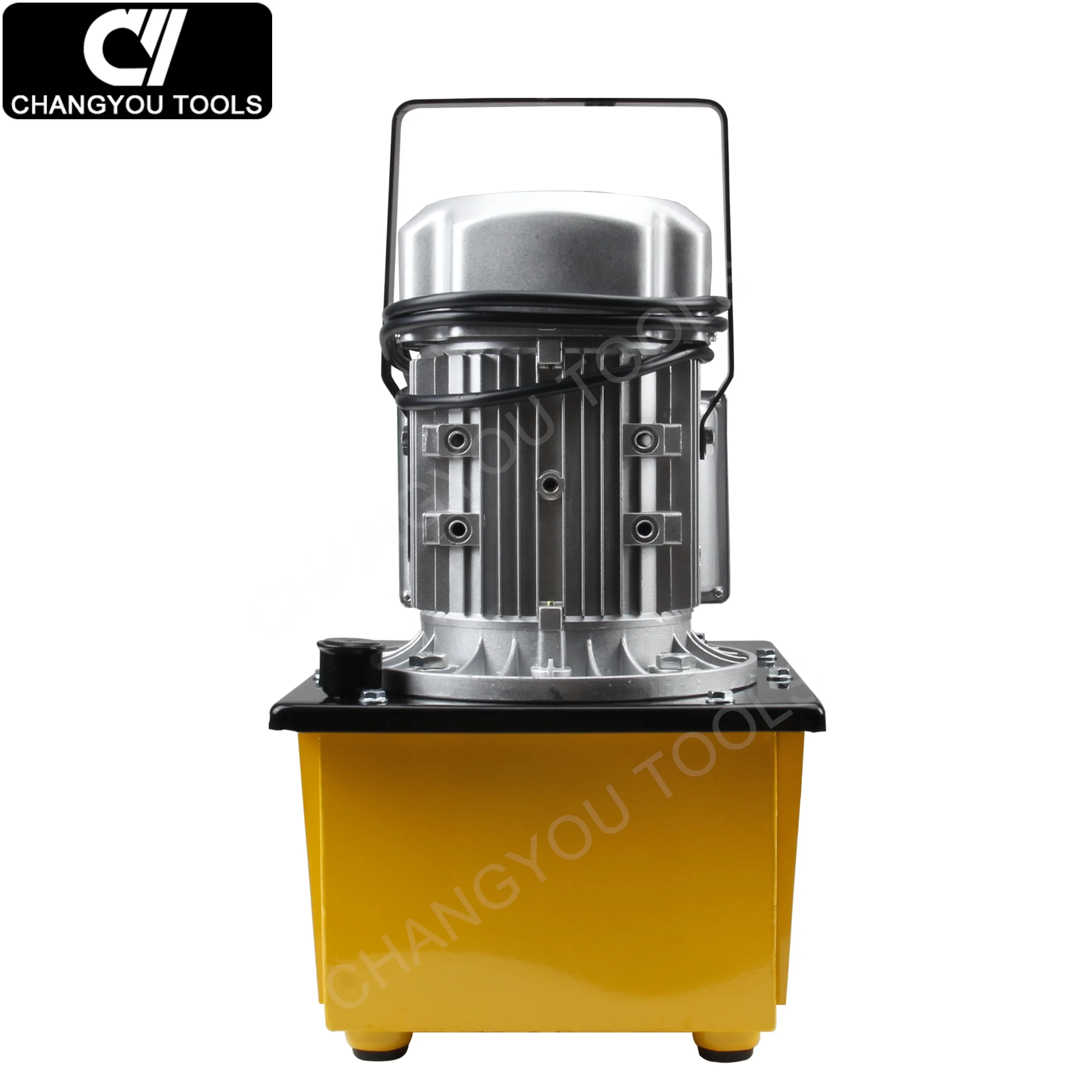 DYB-63A High-Pressure Electric Hydraulic Pump Single Acting Manual Valve Electric Motor Driven Metal Piston Pump 70Mpa