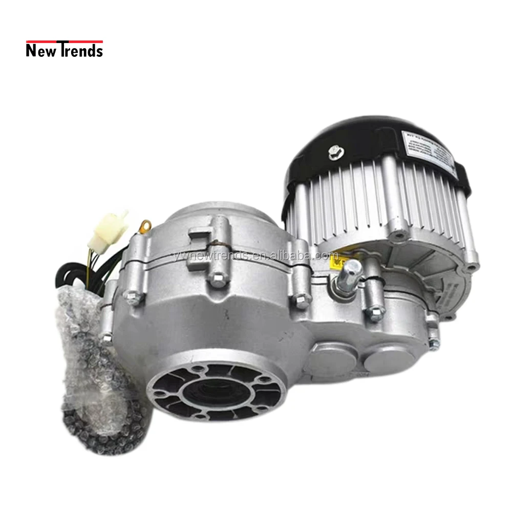 750W 48V 60V BM1418HQF Brushless DC Permanent Magnet Differential  Motor for Electric Tricycle/ Four Wheeler /Golf Cart