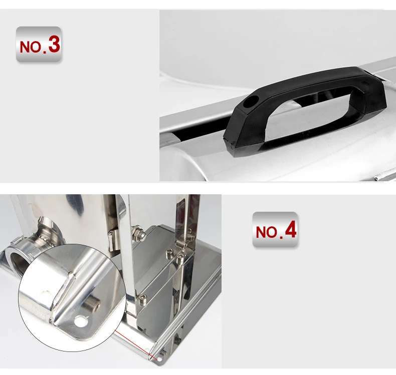 4L 6L 8L 10L Housemade Vertical Manual Stainless Steel Machine Filling Sausage Syringe Filler Meat Maker