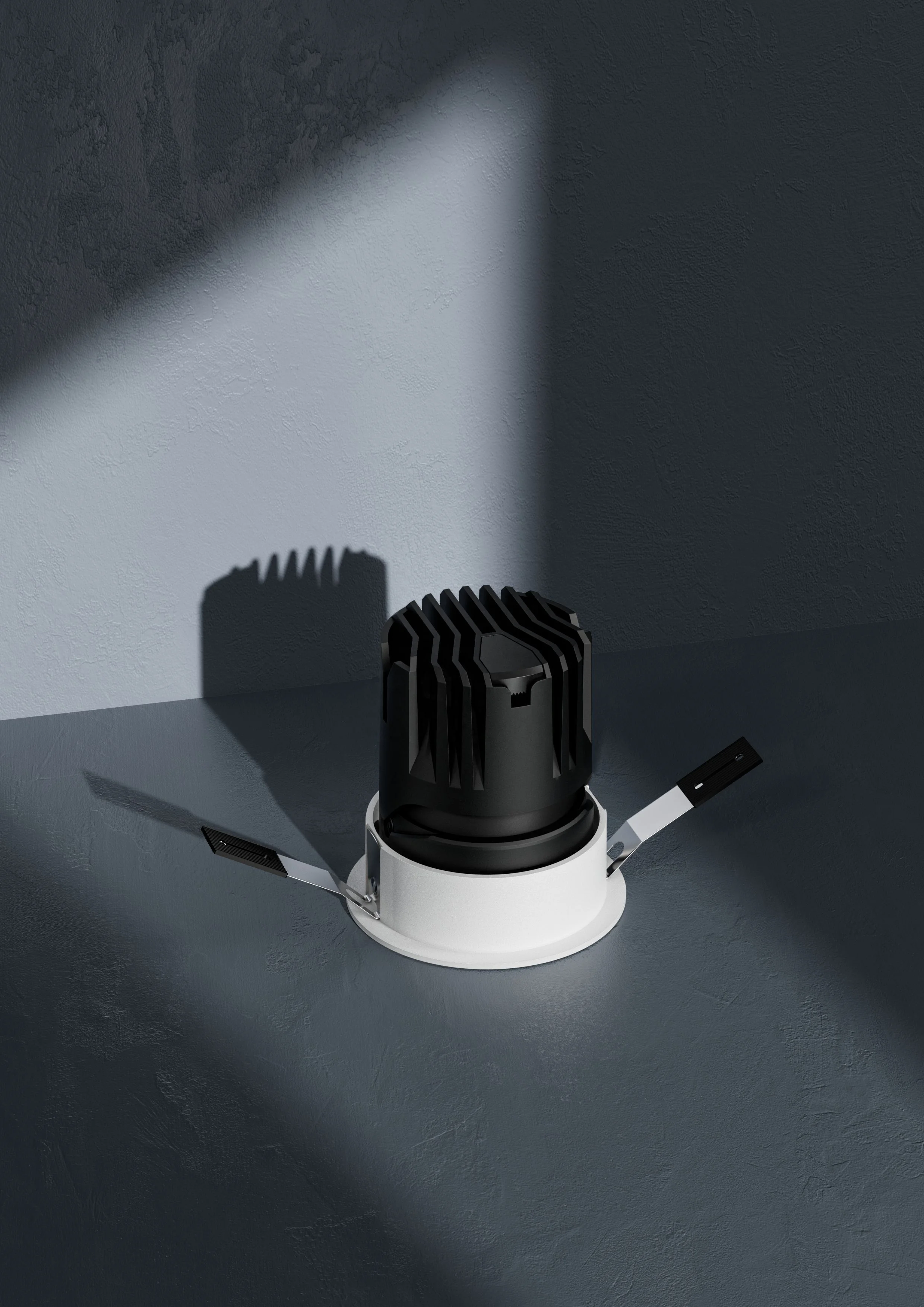 Kyqee Hot Selling Mold LED Adjustable Recessed Square Shape Spot Light For Showroom Lighting