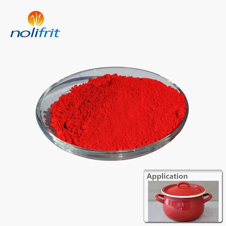 Inorganic pigments  Red Powder Pigment Red108 for Enamel/Plastic/Glass