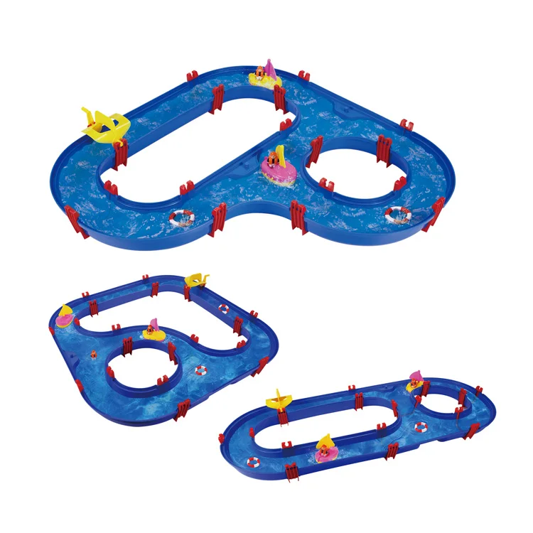 45 PCS track toys summer water playing toys water track toy