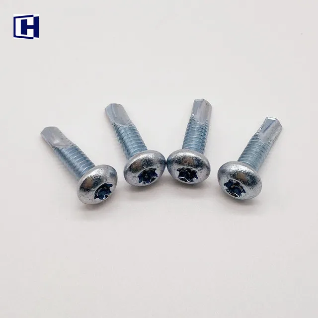 
Good quality galvanizing pan head torx self drilling screws tornillos DIN 7504 
