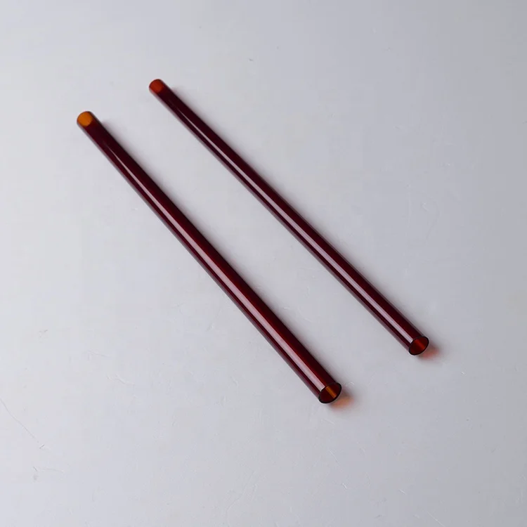 Various diameter and length high temperature quartz glass heating pipe