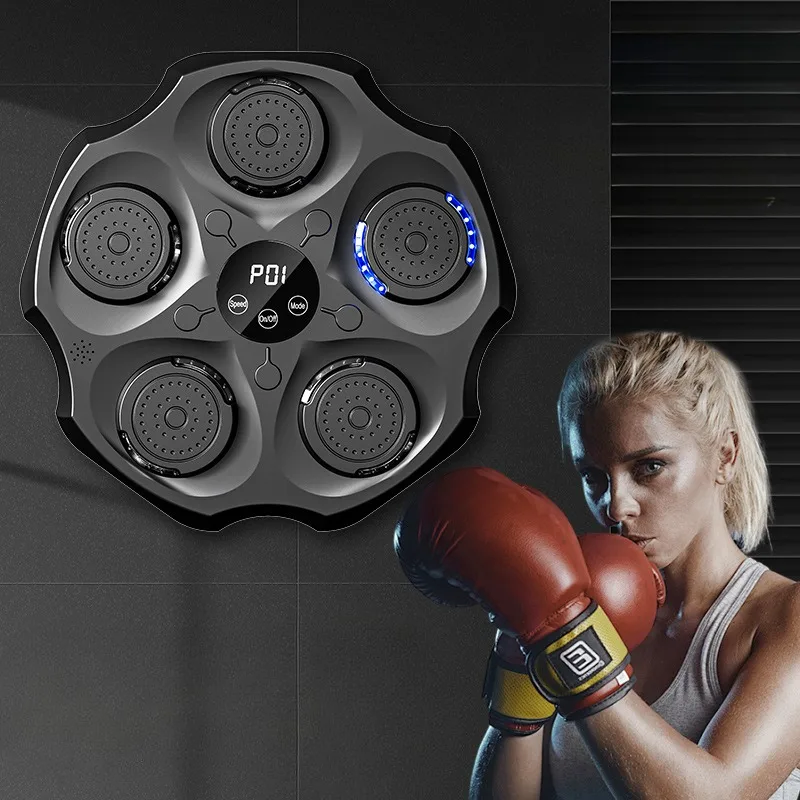 Custom Smart Music Punching Boxing Target Musical Training Machine Electronic Music Boxing Trainer Machine Wall Mounted Target