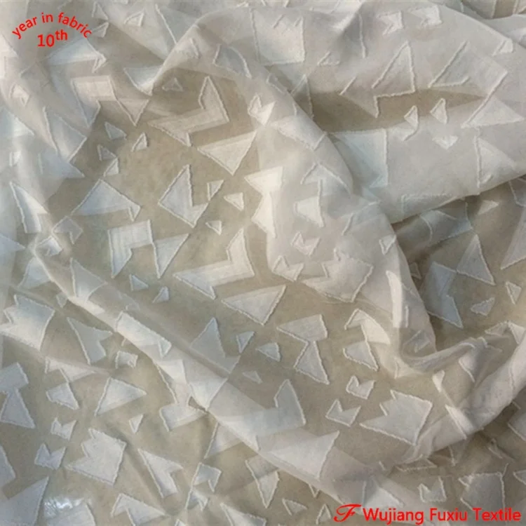 Fashion Design  Polyester Chiffon Fresh Cut Flower Chiffon Fabric for Lady Dress