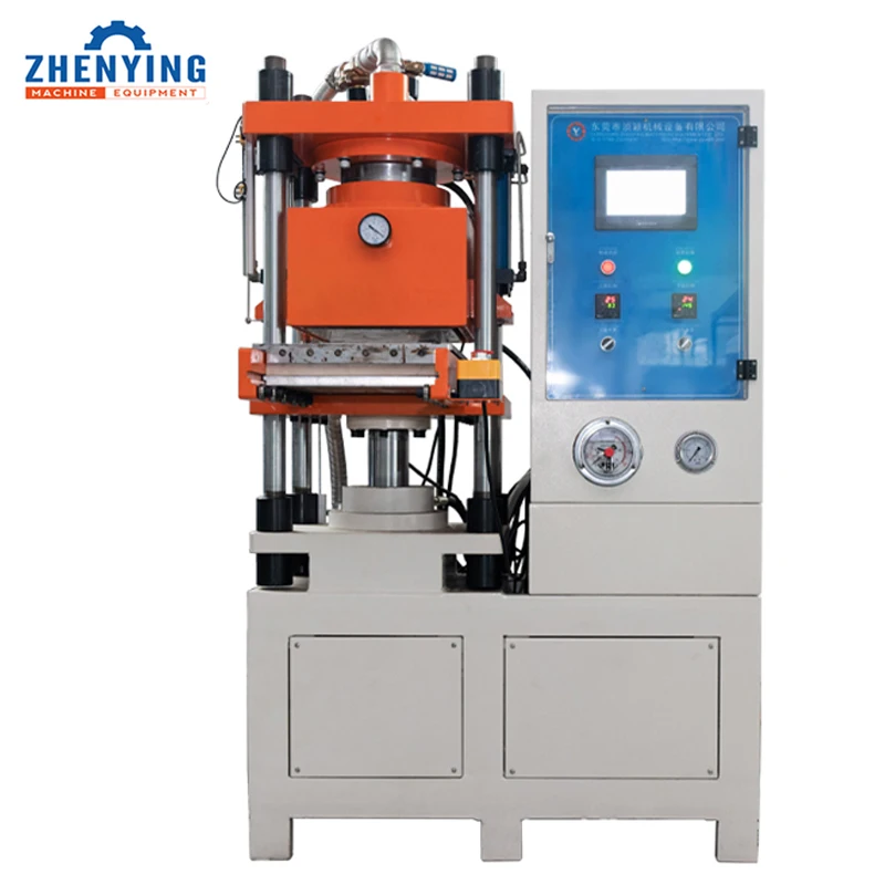 Vacuum plate vulcanizing machine for silicone logo clothing fabric three-dimensional labels