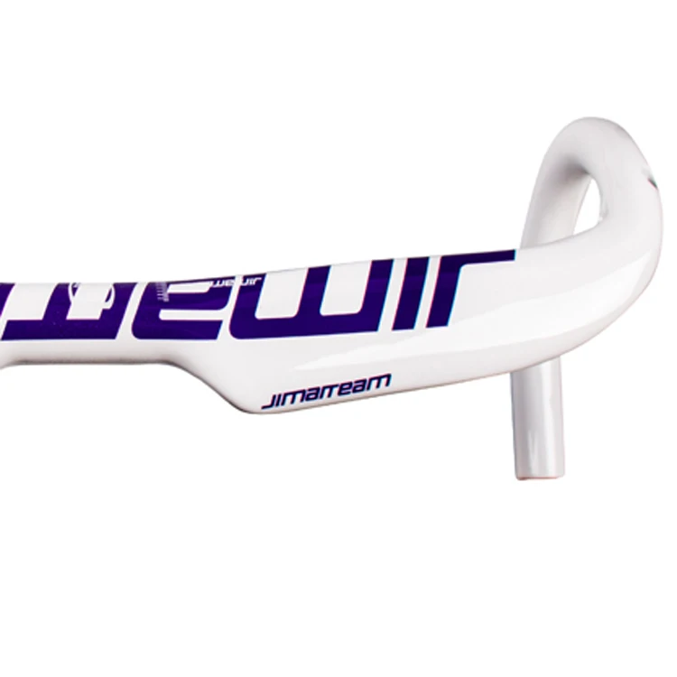 Ультралегкий углеродный руль для дорожного велосипеда с индивидуальным дизайном 400/420/440 мм 700C 31,8 мм 230 г