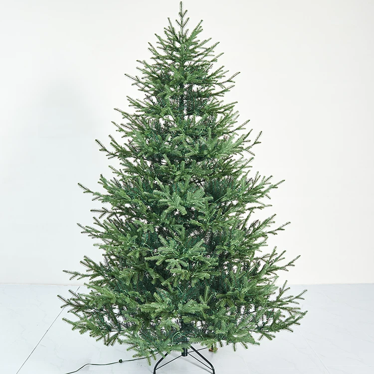 6FT Artificial Christmas Tree , Unlit Hinged Spruce Xmas Tree for Indoor