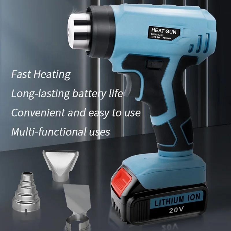 Wireless hot air gun for welding repair custom Cordless hot air gun